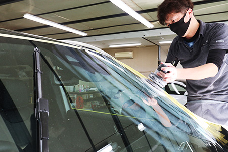 ウィンドウ撥水