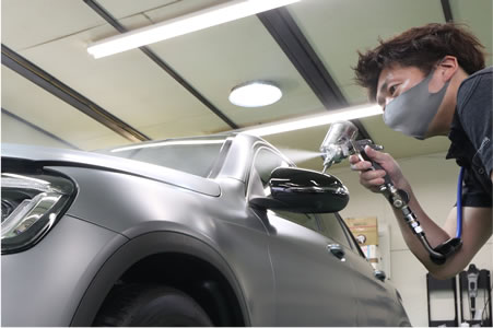 スプレーコーティング