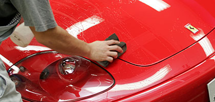 レベリング剤塗布