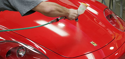 コーティング剤塗布