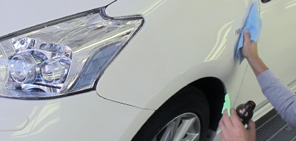 ベースコート塗布